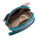Leather Pig-shape Mini Coin Purses - Image 5