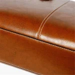 Women Fashion Solid Color Large Capacity Genuine Leather Bag - Image 6