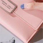 Women Fashion Letter Printed Zipper Purses - Image 2