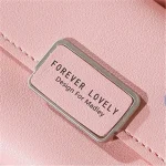 Women Fashion Letter Printed Zipper Purses - Image 3