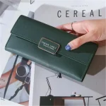 Women Fashion Letter Printed Zipper Purses - Image 6