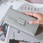 Women Fashion Letter Printed Zipper Purses - Image 8