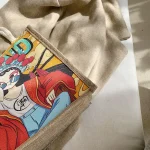 Women Fashion Cartoon Printed Handle Bag - Image 5