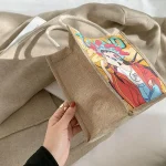 Women Fashion Cartoon Printed Handle Bag - Image 7