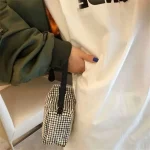 Women Fashion Rhinestone Decorative Small Square Crossbody Bag - Image 7