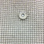 Women Fashion Rhinestone Decorative Square Evening Bag - Image 7