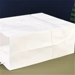 Fashion White Thickened Kraft Paper Gift Bag - Image 3