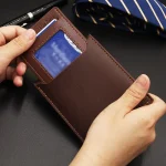 Men Wallet Short Fashion Casual Iron Side Card Wallet - Image 2