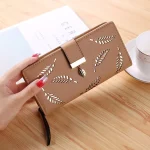 Women Zipper Buckle Fashion Wallet Large Capacity Clutch Purse - Image 4