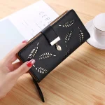 Women Zipper Buckle Fashion Wallet Large Capacity Clutch Purse - Image 6