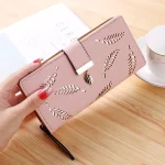 Women Zipper Buckle Fashion Wallet Large Capacity Clutch Purse - Image 7
