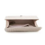 Retro Satin Creased Flap Crossbody Evening Bags - Image 5