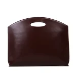 Women Fashion Basic Solid Color Large Capacity Handle Briefcase - Image 8