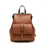 Trendy Retro Casual Irregular Lock Fashion Backpack
