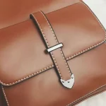 Trendy Retro Casual Irregular Lock Fashion Backpack - Image 6